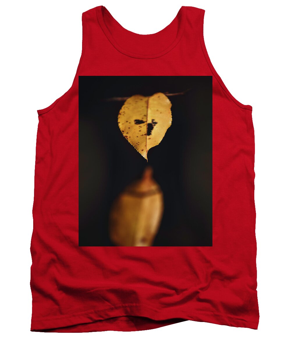 Fall Tank Top featuring the photograph Fall reflections by Eduard Moldoveanu