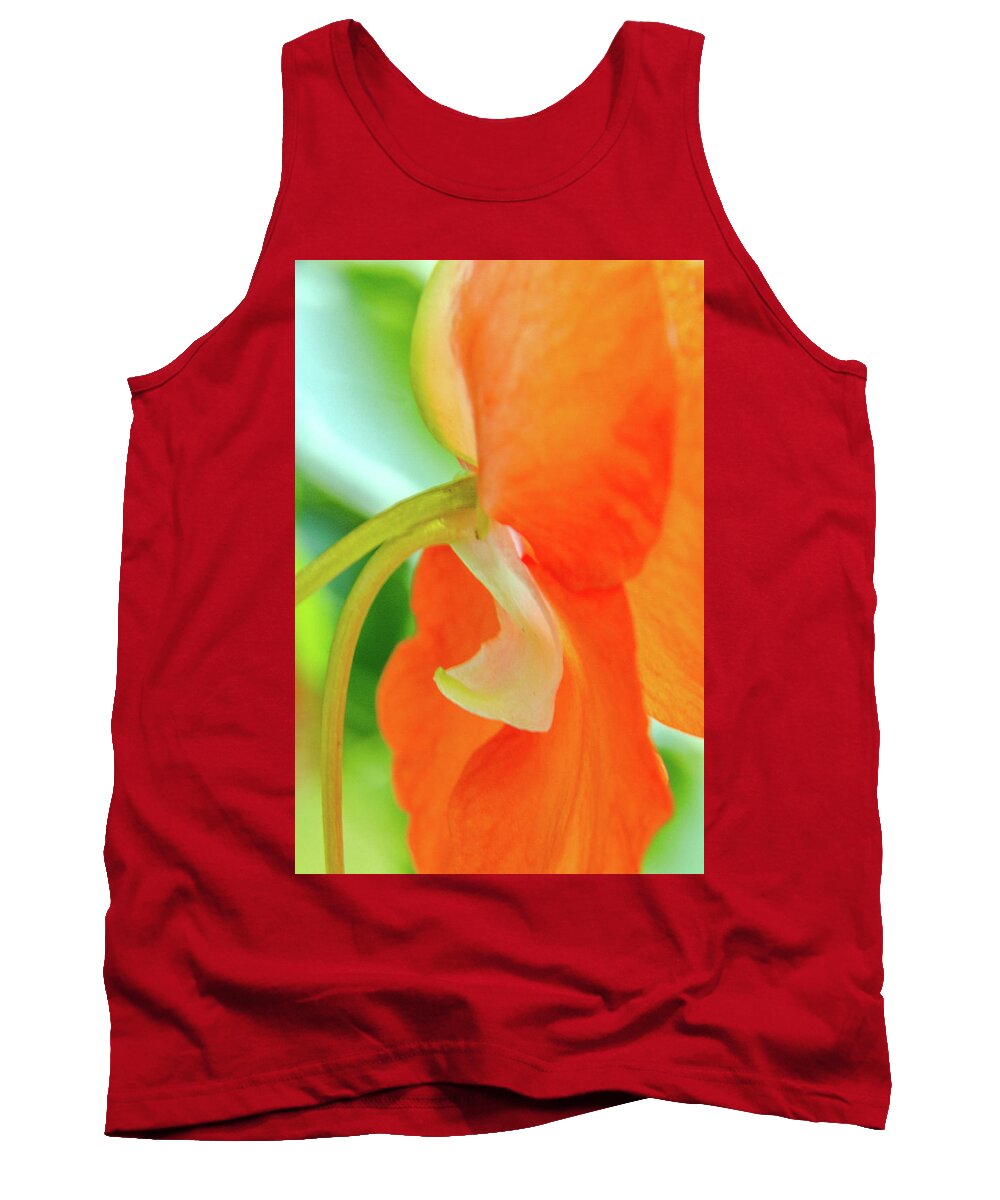 Flower Tank Top featuring the photograph Forget Me Not by Bill Gallagher