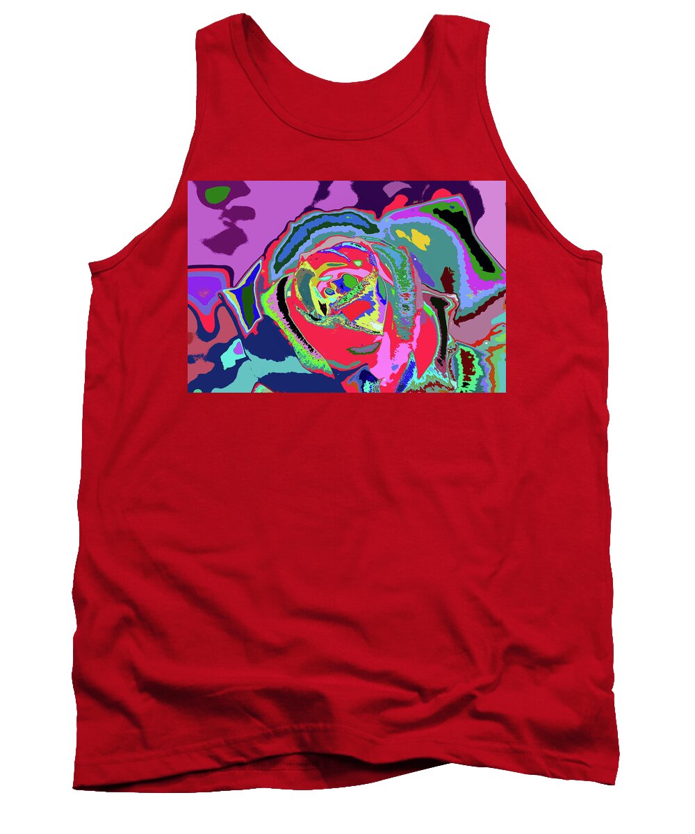 Kenneth James Tank Top featuring the photograph Fragrance Of Color by Kenneth James