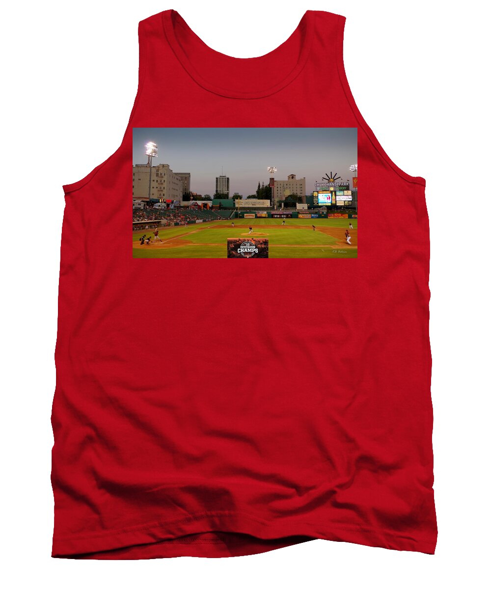 Fresno Tank Top featuring the photograph Fresno Grizzlies by Kevin B Bohner