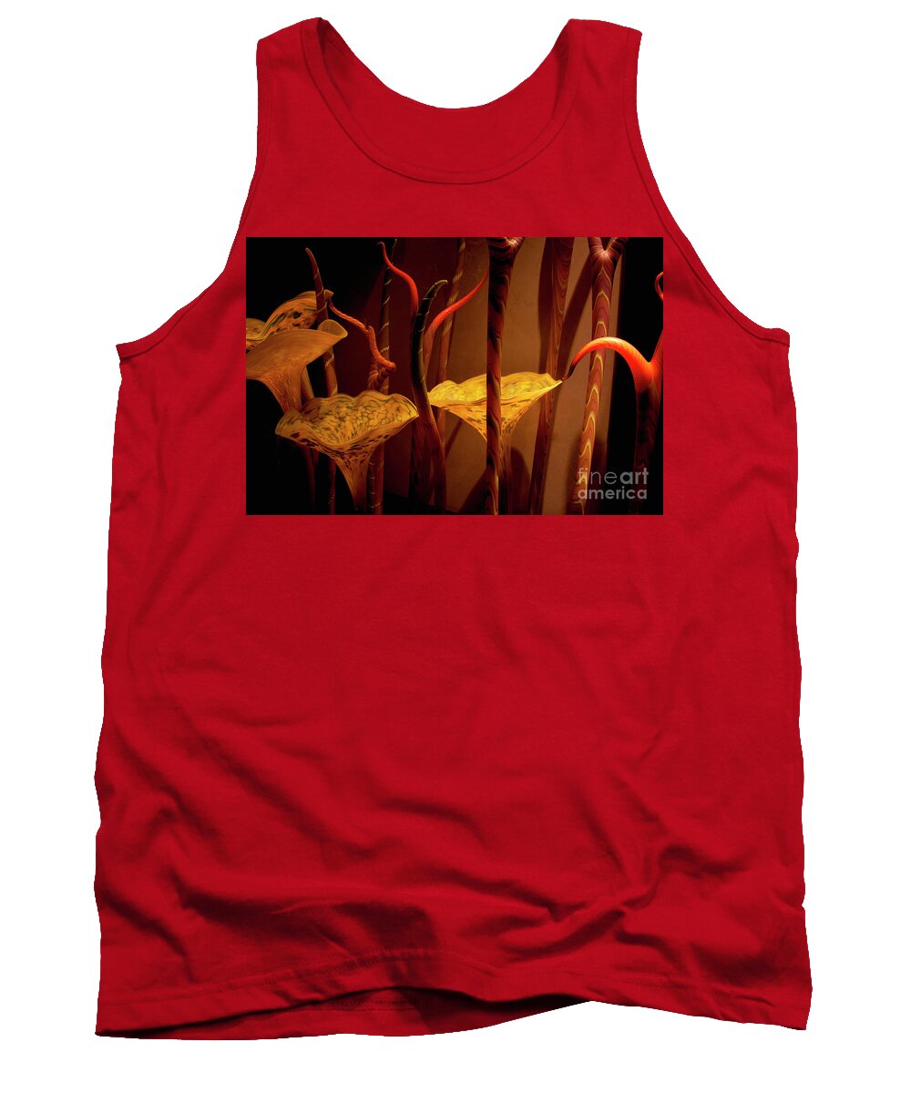 Glass Art Tank Top featuring the photograph Glass Art by Ivete Basso Photography