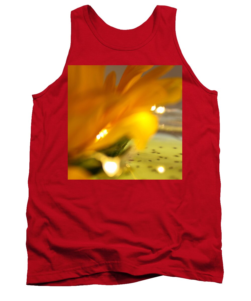 Tulip Tank Top featuring the photograph Glow by Bobby Villapando