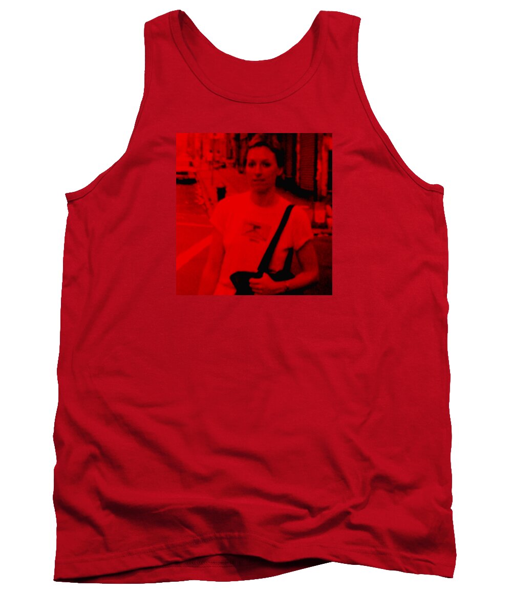  Tank Top featuring the photograph Kim by Steve Fields