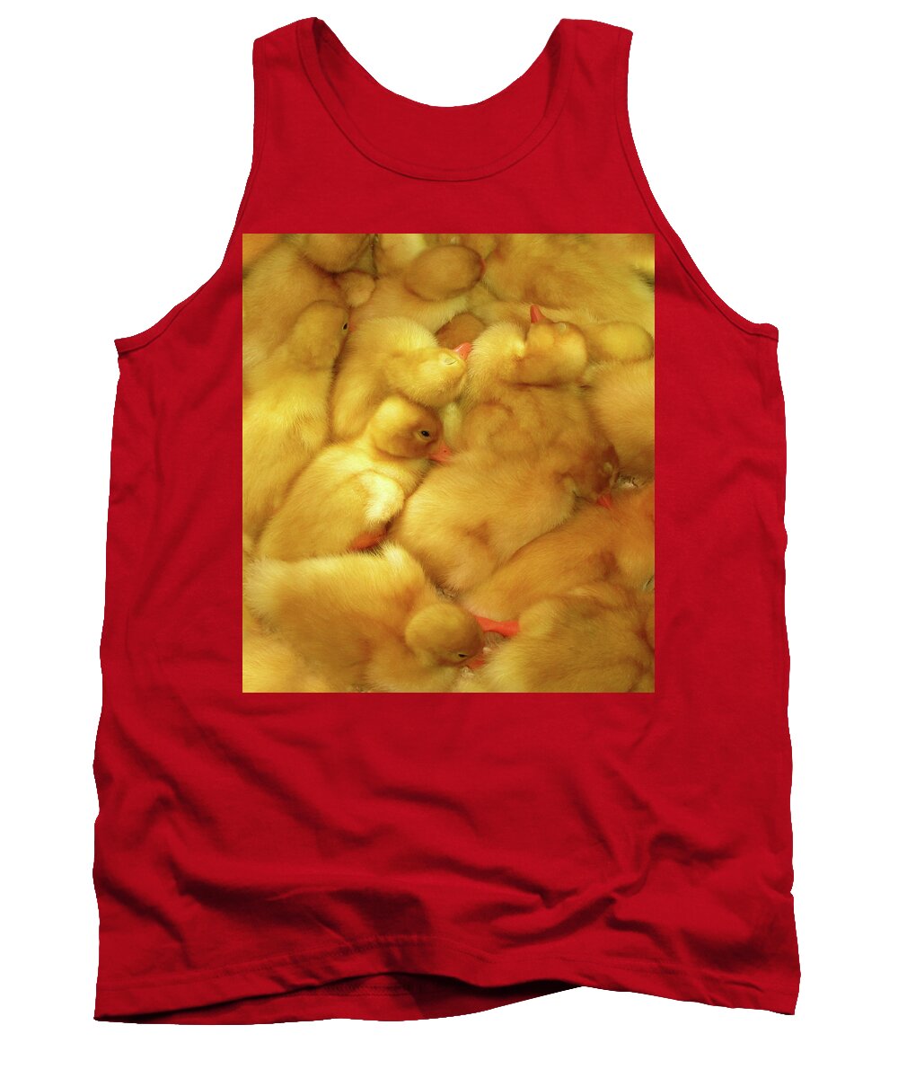 Nature Tank Top featuring the photograph Lean on Me by Peggy Urban