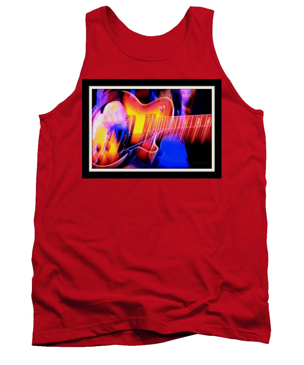 Home Tank Top featuring the photograph Live Music by Chris Berry