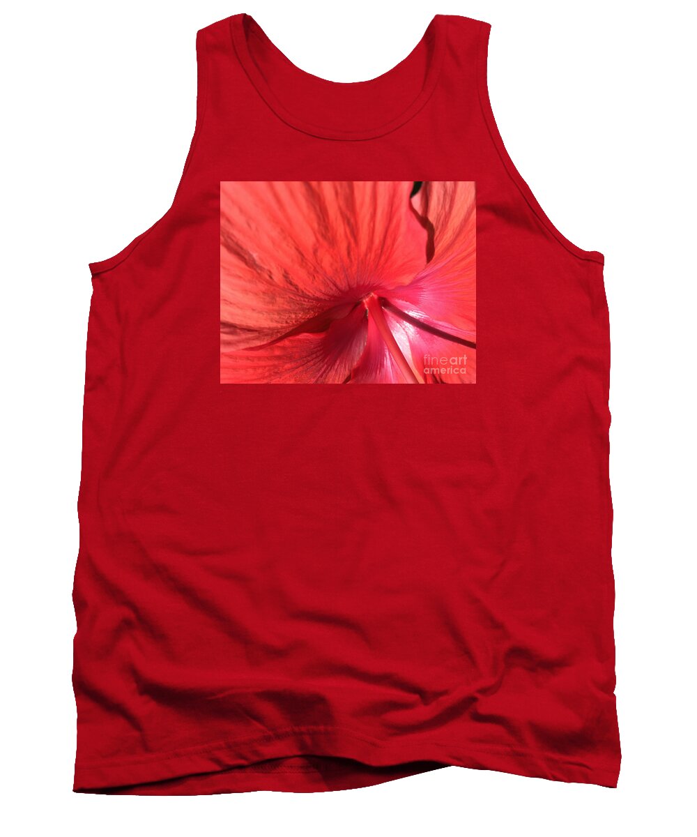 Hibiscus Tank Top featuring the photograph Look Closer by Linda James