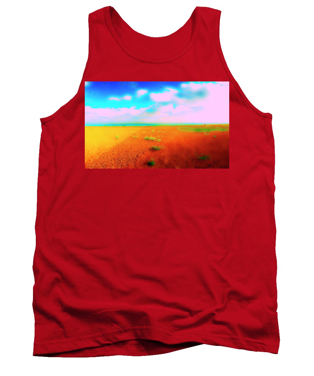 Sand Tank Top featuring the photograph Mulberry Land by Jan W Faul