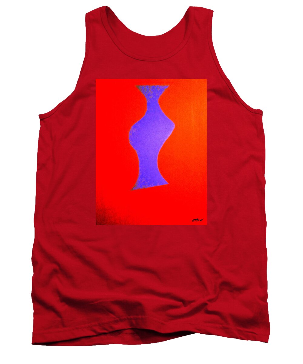 Vase Tank Top featuring the painting Now I Understand by Bill OConnor