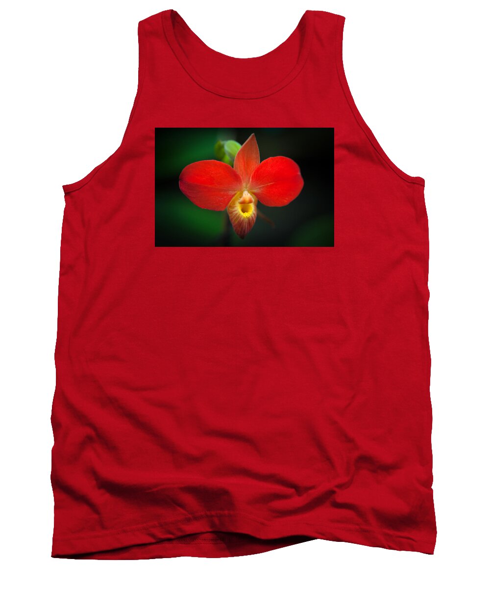 Red Tank Top featuring the photograph Orchard by Catherine Lau