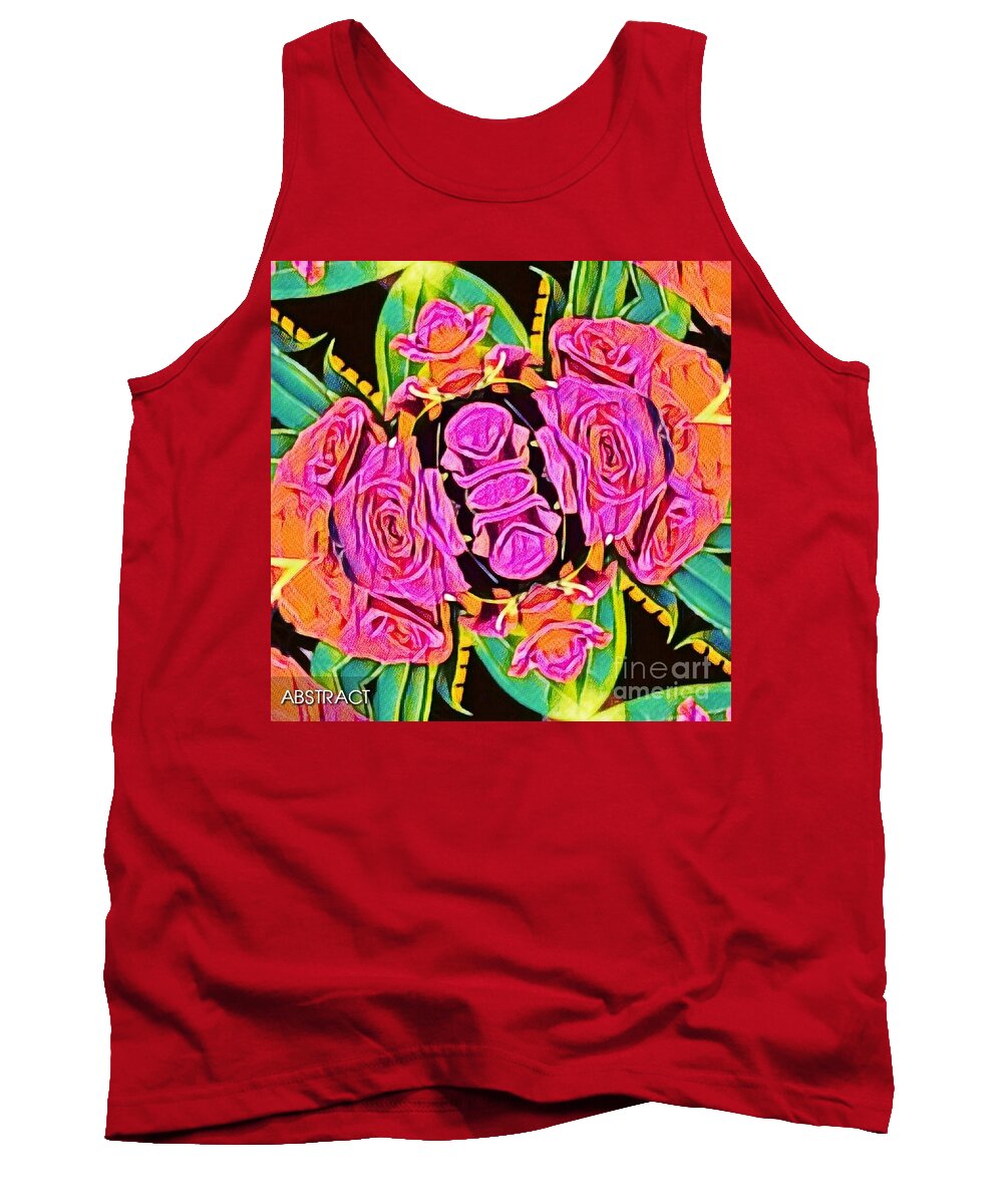Roses Tank Top featuring the photograph Pink roses by Steven Wills