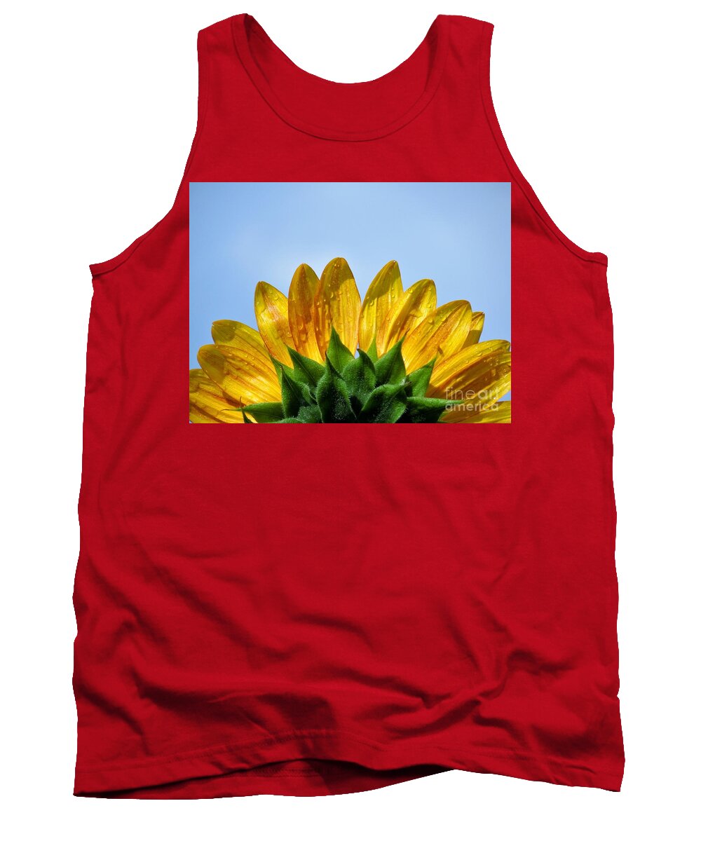 Sunflower Tank Top featuring the photograph Rays of Sunshine by Chad and Stacey Hall