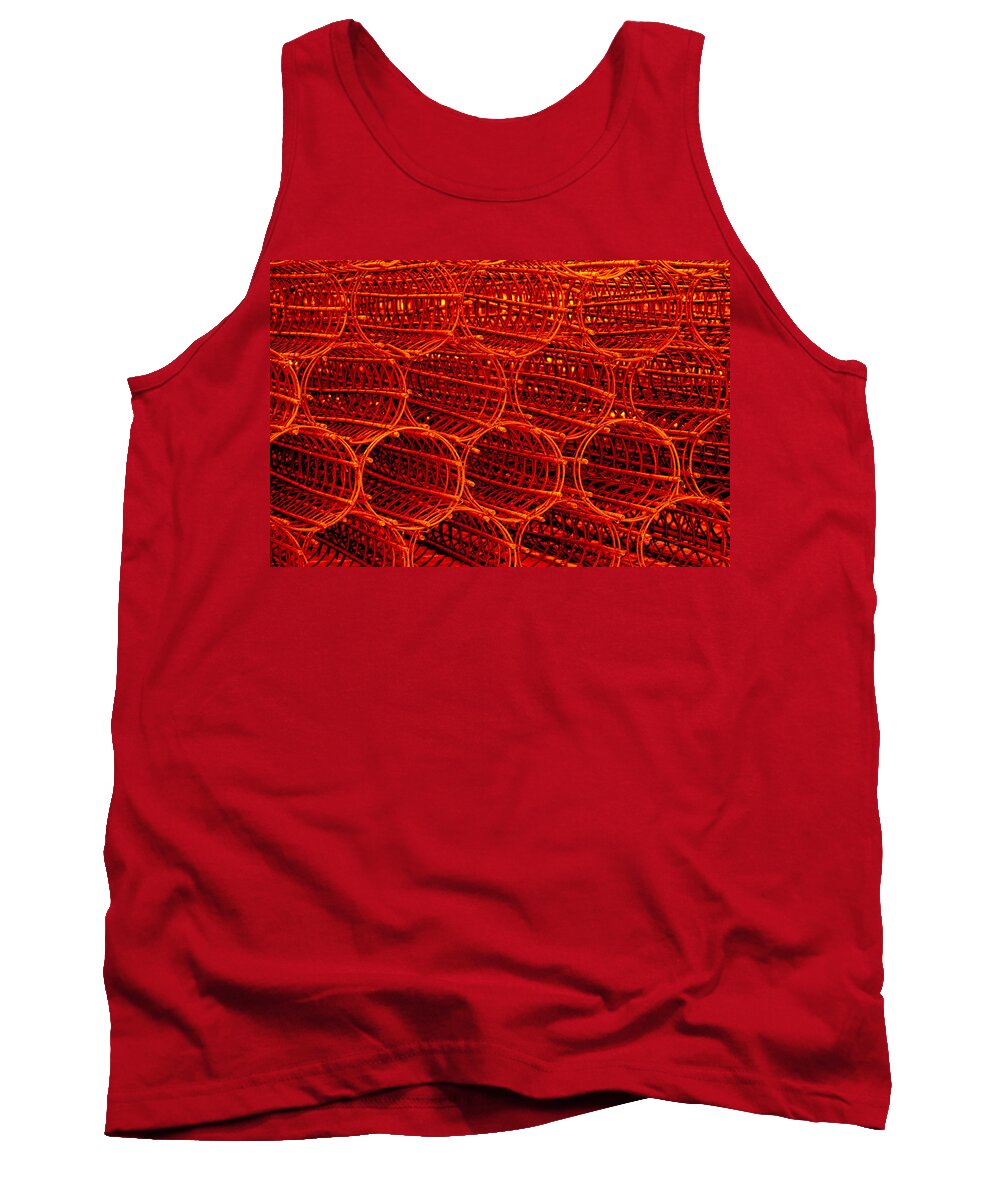 Texas Tank Top featuring the photograph Red Hot by Erich Grant