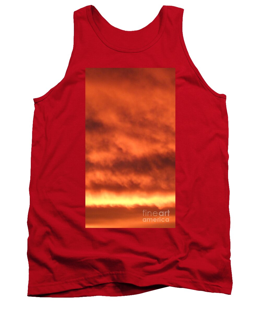 Amazing Vibrant Color Tank Top featuring the photograph San Francisco sunset 1-1 by J Doyne Miller