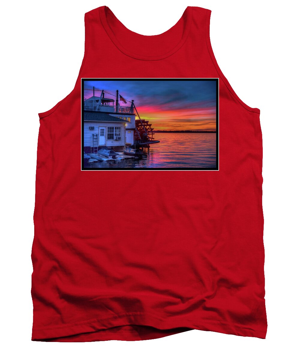 Steamboat Tank Top featuring the photograph Steamboat by Will Wagner