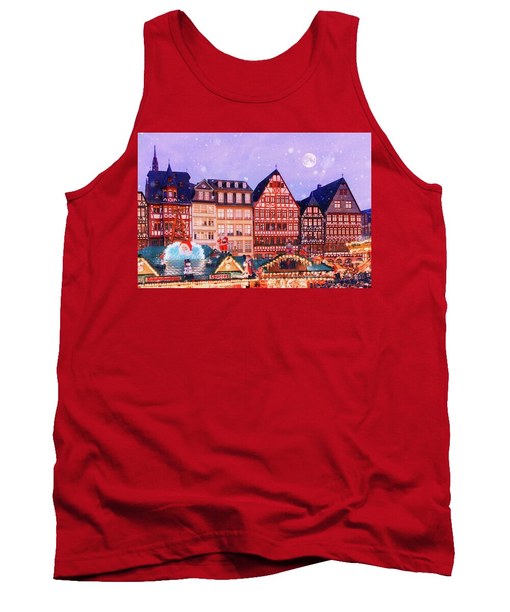 Frankfurt Tank Top featuring the photograph The Christmas Spirit by Iryna Goodall
