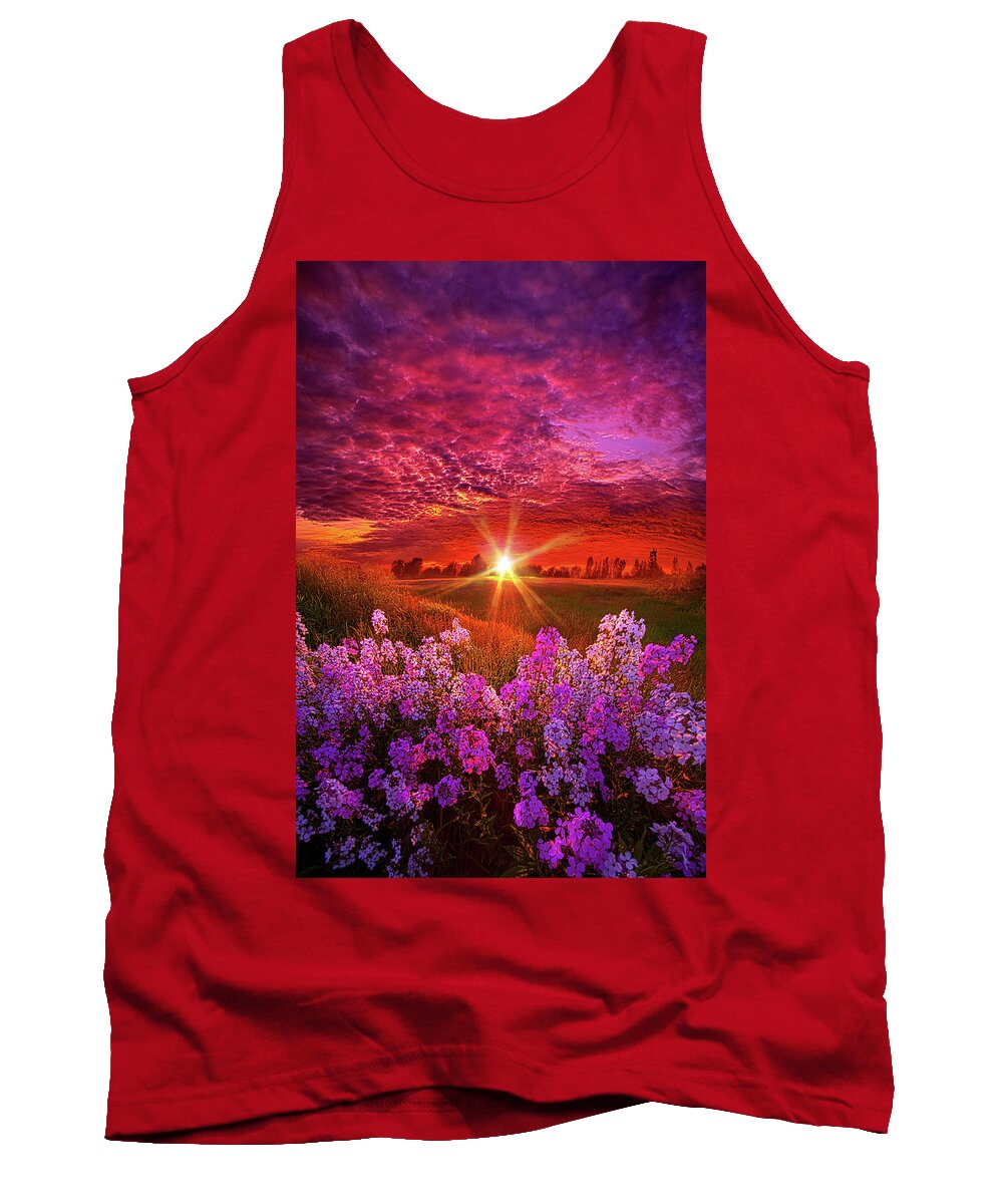 Clouds Tank Top featuring the photograph The Everlasting by Phil Koch