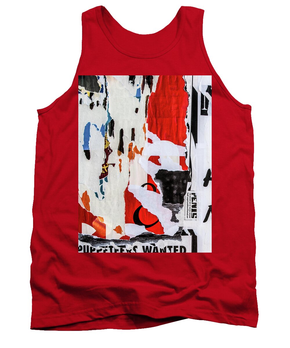 Urban Tank Top featuring the photograph Wanted by Roseanne Jones