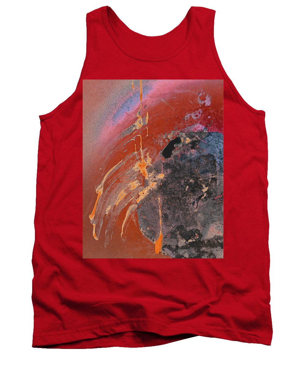 Abstract Tank Top featuring the photograph What? by Matt Cegelis