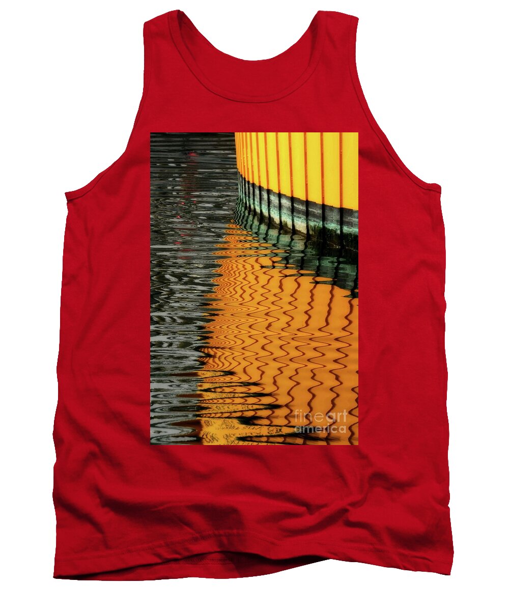 Water Tank Top featuring the photograph Yellow World by Lauren Leigh Hunter Fine Art Photography