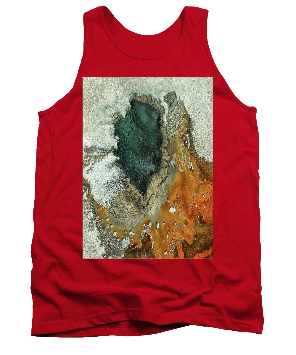 Yellowstone Tank Top featuring the photograph Yellowstone Landscape by Art Cole