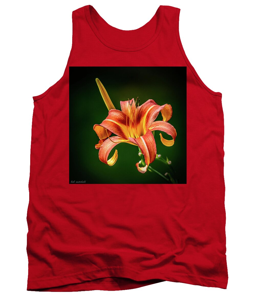 Nature Tank Top featuring the photograph Day Lily #1 by Robert Mitchell