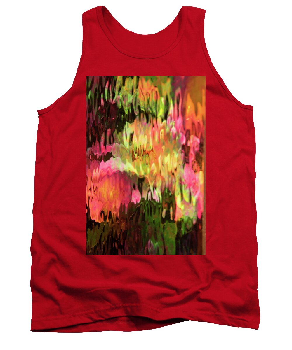 Flowers Tank Top featuring the photograph Abstract Flowers by Minnie Gallman