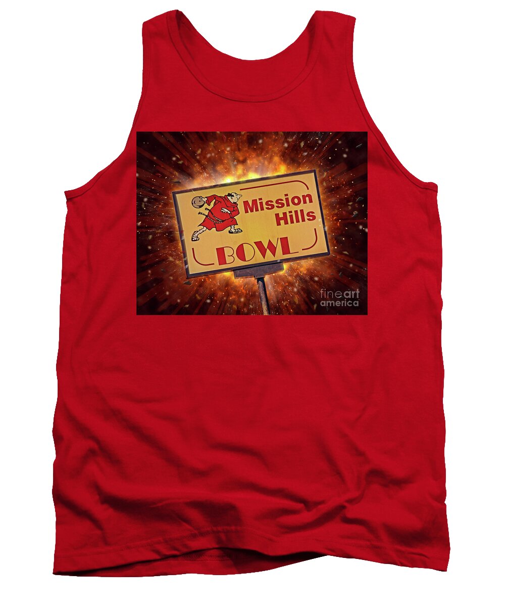 California Tank Top featuring the photograph Mission Strike by Lenore Locken