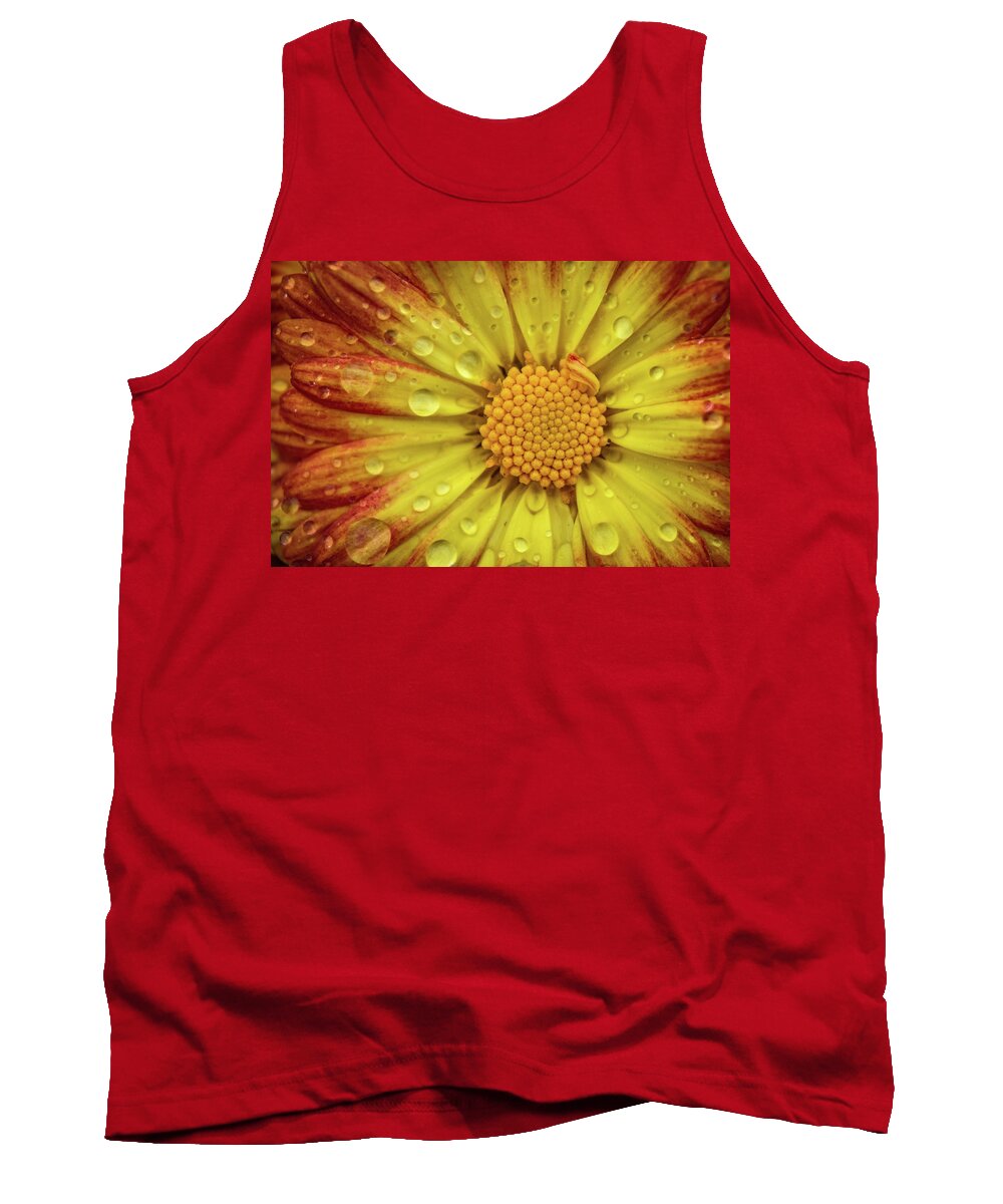 Flower Tank Top featuring the photograph Mum by Michelle Wittensoldner