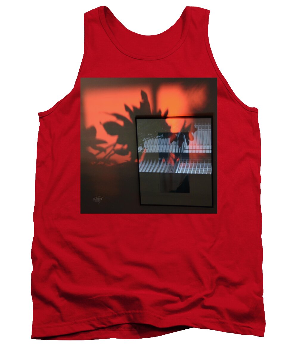 Reflections Tank Top featuring the photograph Reflections by Michael Frank