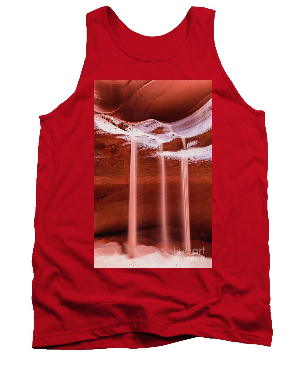 Sand Tank Top featuring the photograph Sand of Time by Dheeraj Mutha