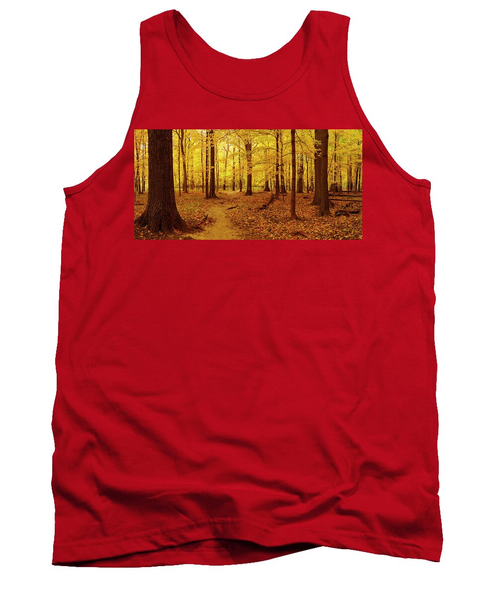 Thature Woods Tank Top featuring the photograph Thatcherama by Todd Bannor