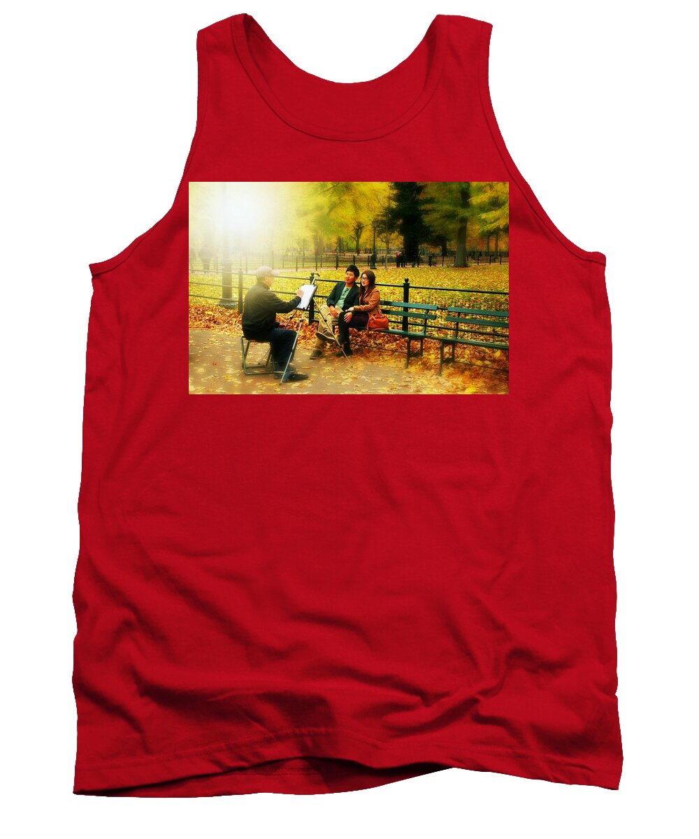 Landscape Tank Top featuring the photograph The Portraiture by Diana Angstadt