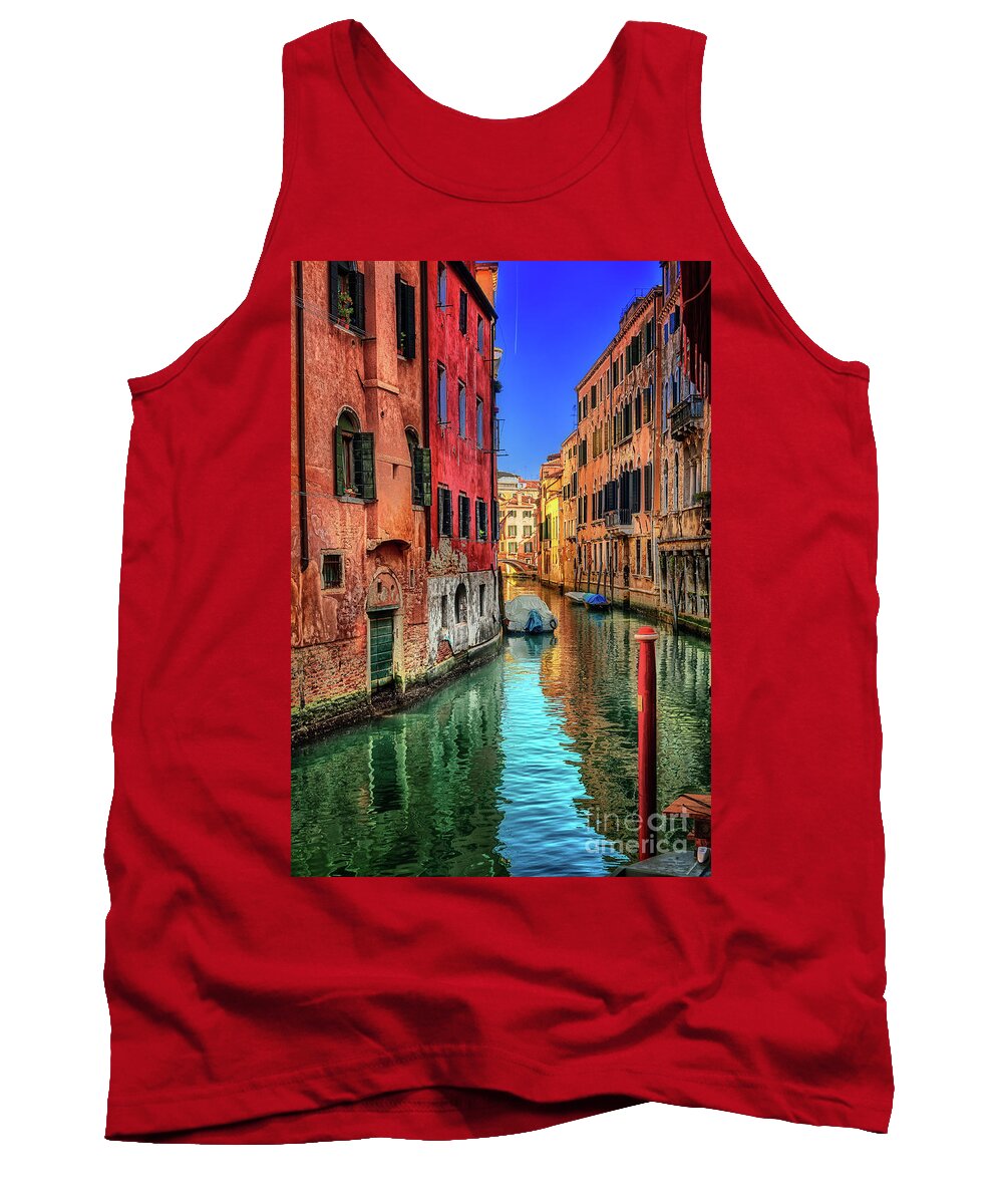 Red Tank Top featuring the photograph The red palina by The P