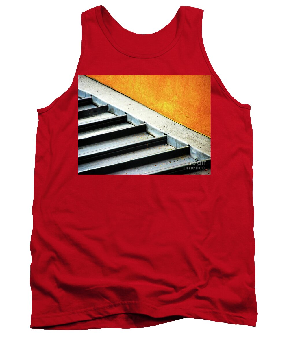 Abstract Tank Top featuring the photograph A Room With No View by Rick Locke - Out of the Corner of My Eye