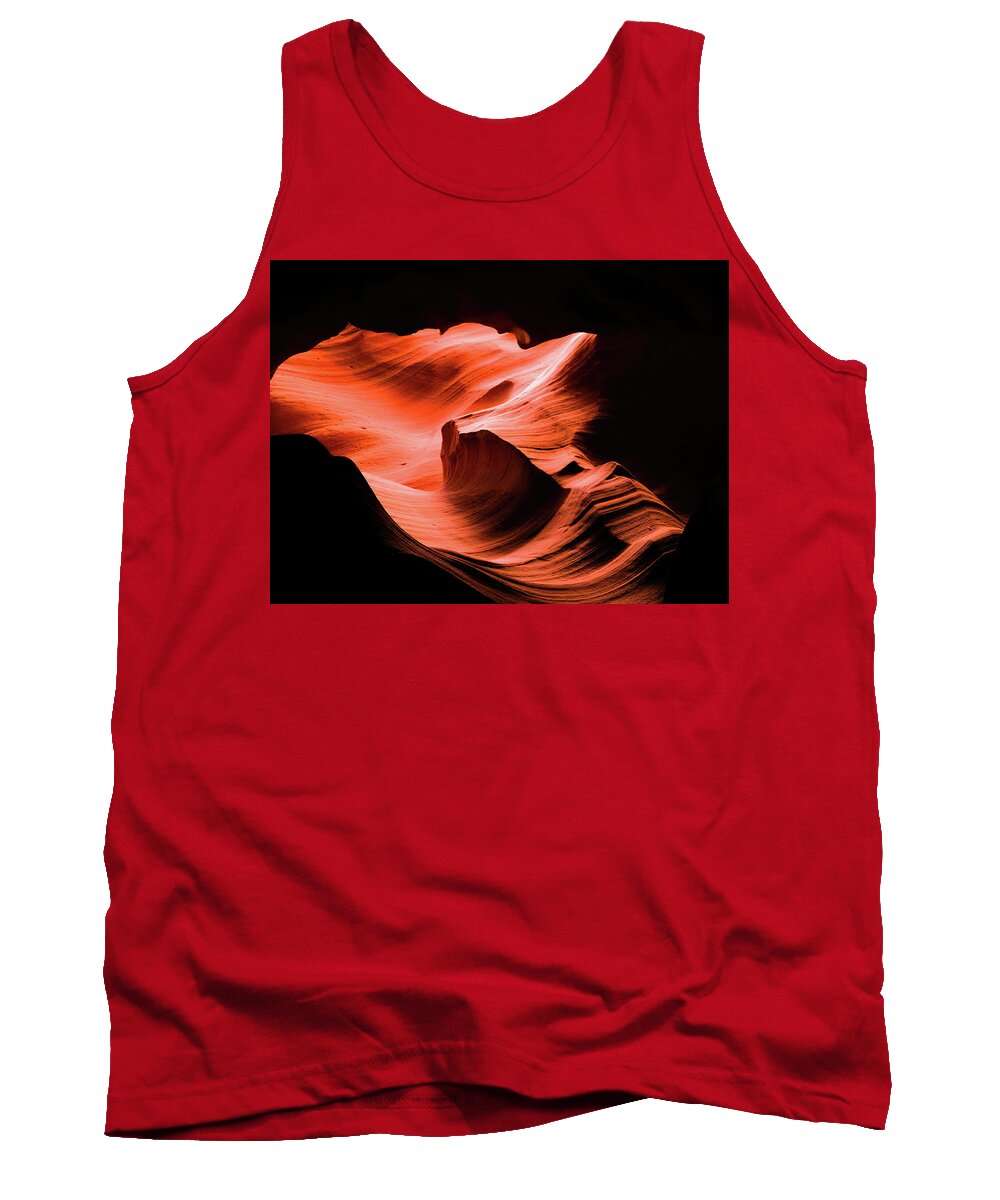 Antelope Canyon Tank Top featuring the photograph Antelope Canyon V by George Harth