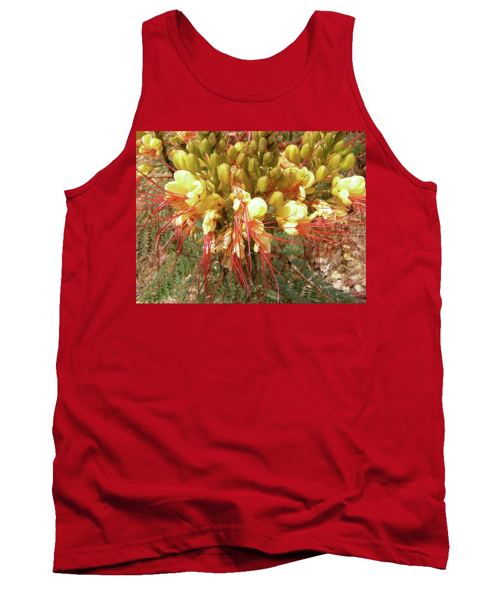 Flowers Tank Top featuring the photograph Bird of paradise flowers by Stephanie Moore
