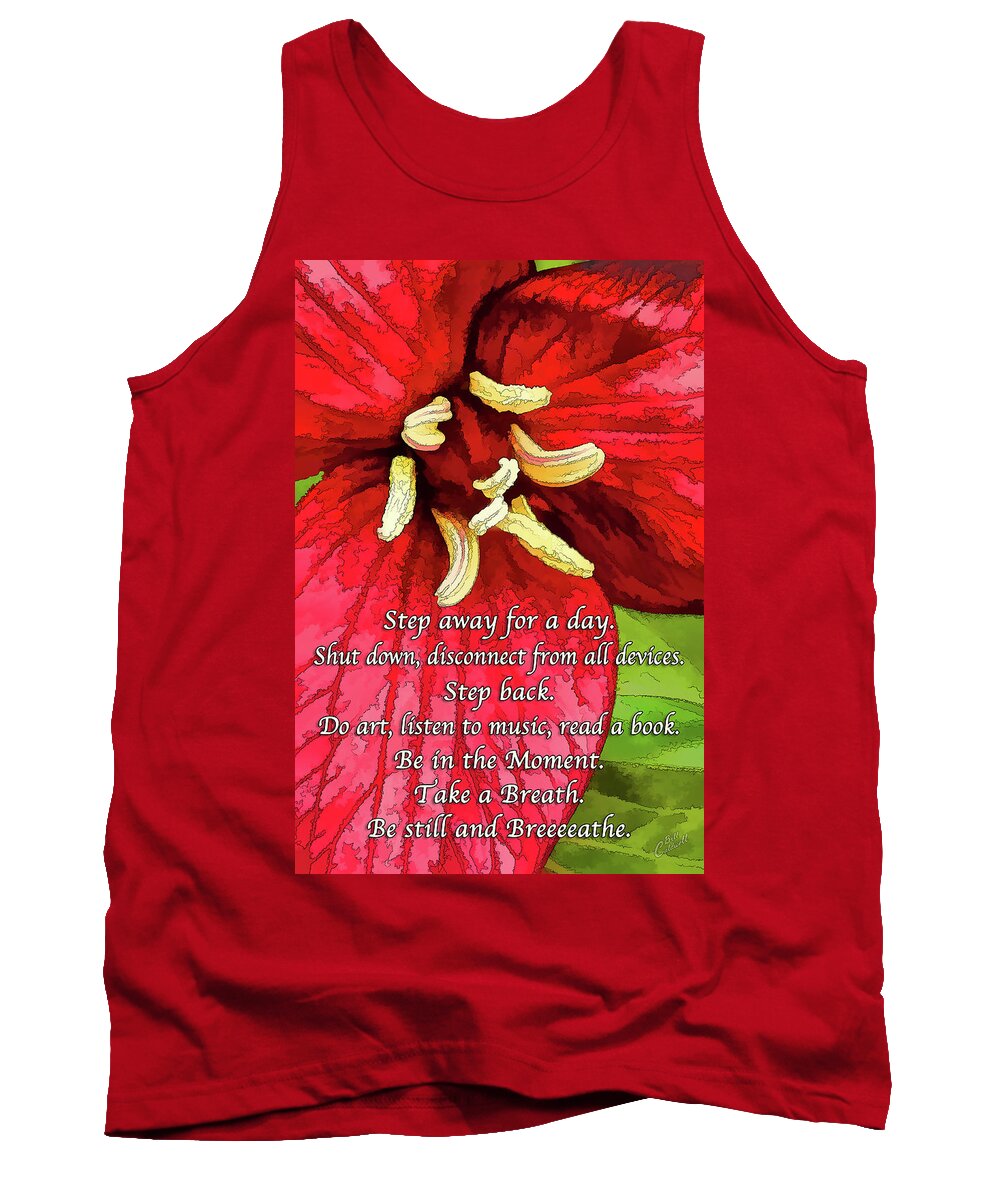 Beauty Nature Tank Top featuring the photograph Breathe by ABeautifulSky Photography by Bill Caldwell