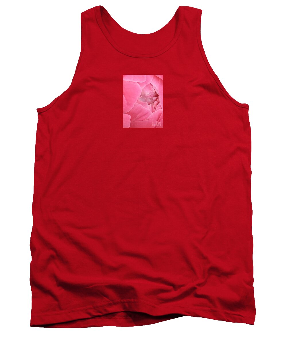 Crystal Tank Top featuring the photograph Crystal Cavern by Tiesa Wesen