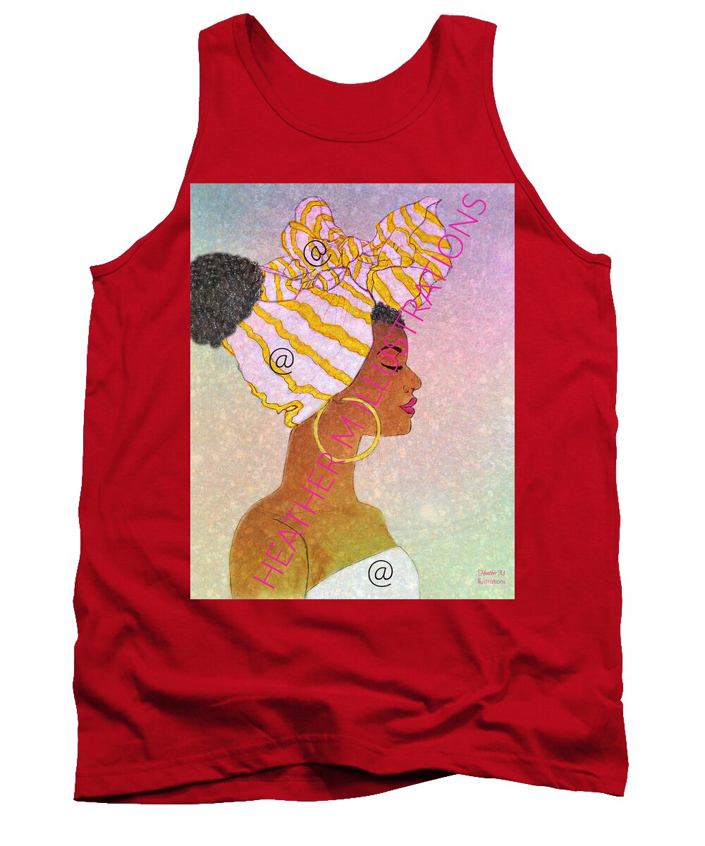 Woman Tank Top featuring the mixed media Dream 3 by Heather M Photography and Illustrations