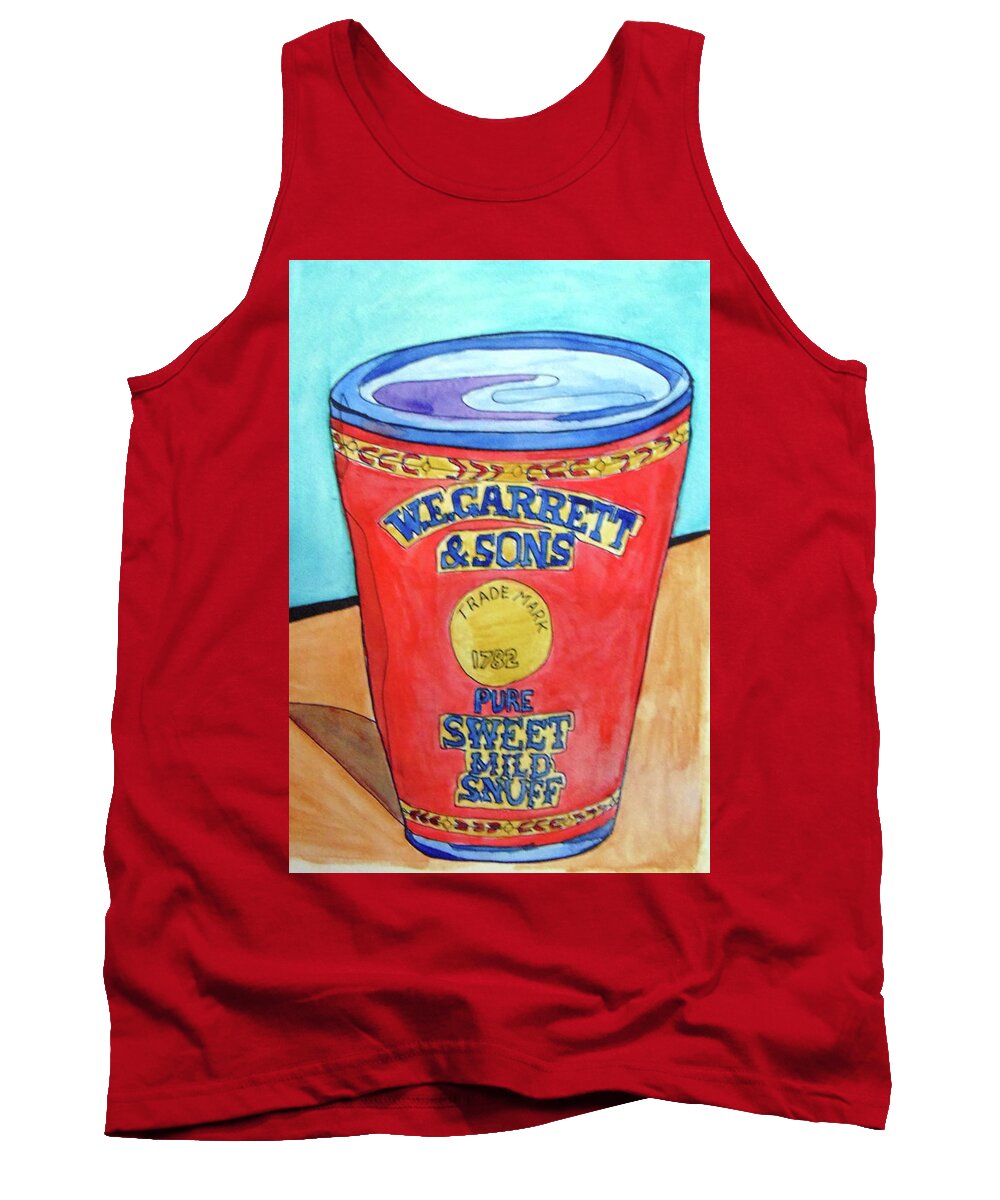  Tank Top featuring the painting Grandma's Vice by Loretta Nash
