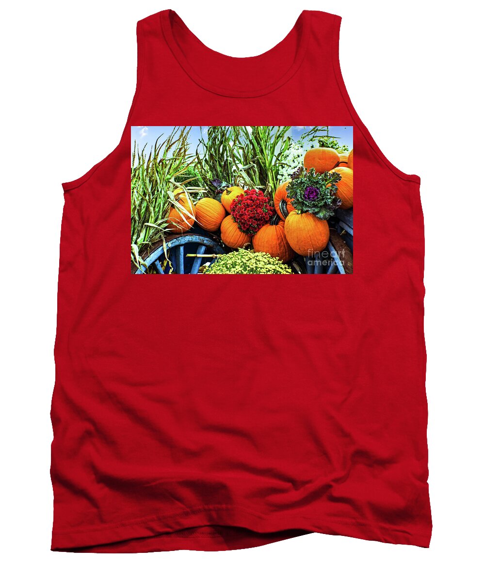 Mums Tank Top featuring the photograph Harvest Bounty by Kevin Fortier