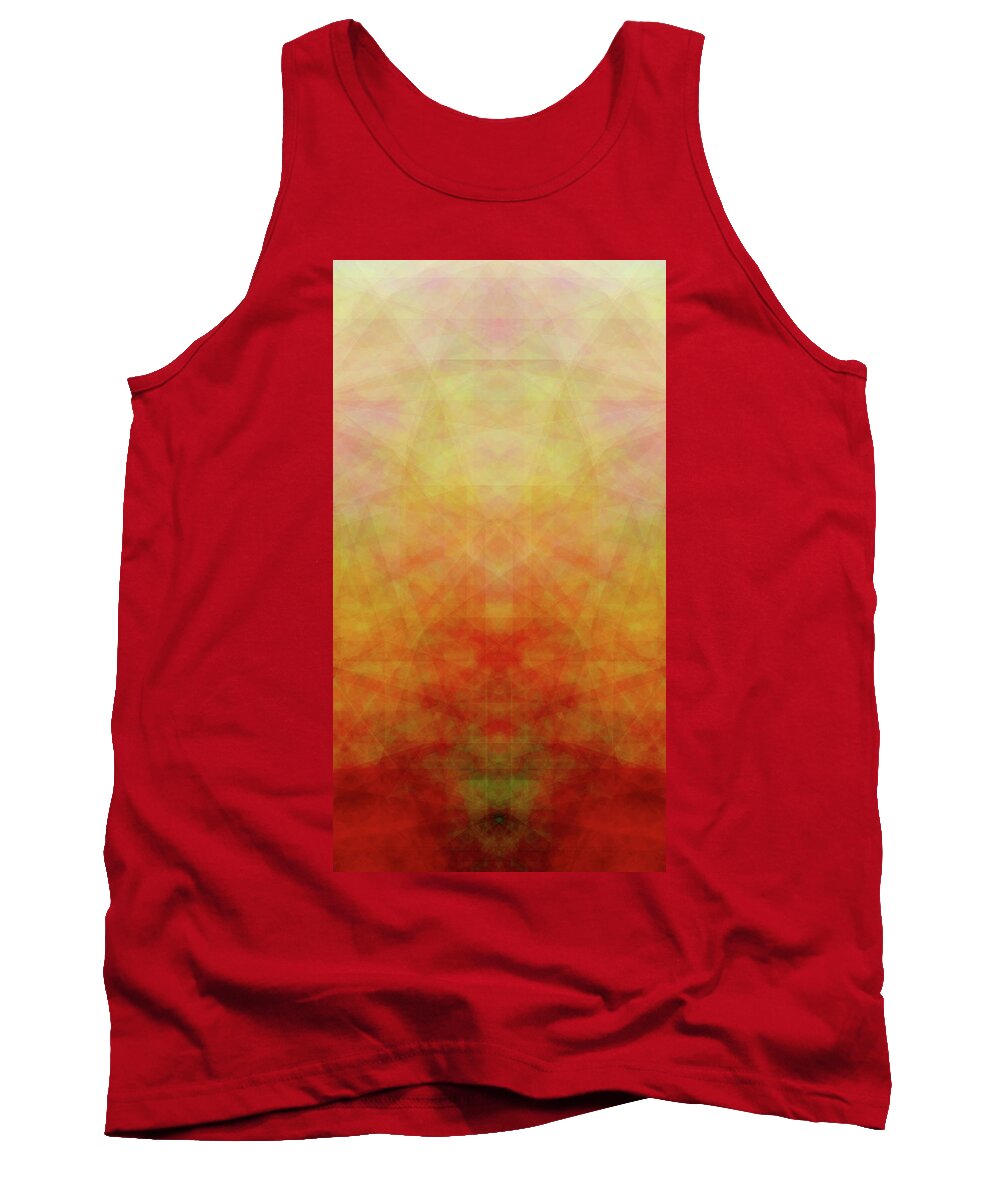  Tank Top featuring the digital art E 3l 20d by Primary Design Co