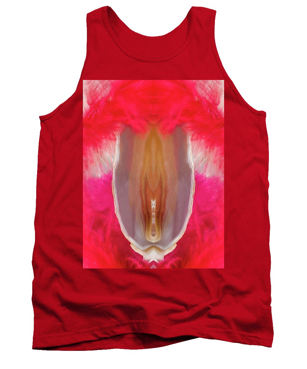  Tank Top featuring the photograph Pink Lady by Lorella Schoales