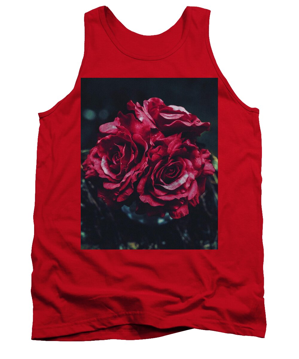 Roses Tank Top featuring the photograph Rosary by Canessa Thomas