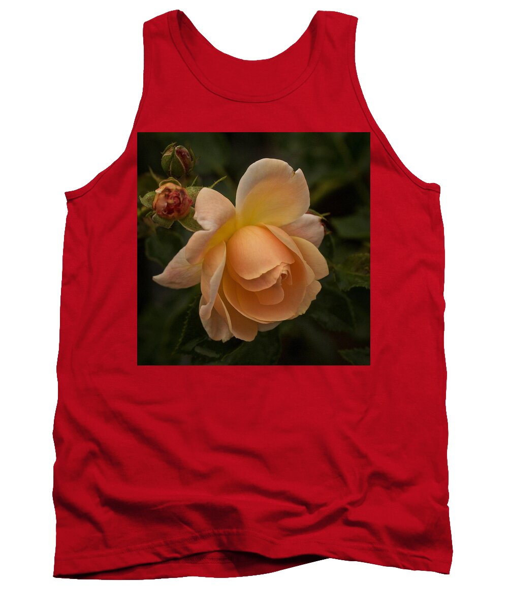 Rose Tank Top featuring the photograph Rose Singularity by Richard Cummings