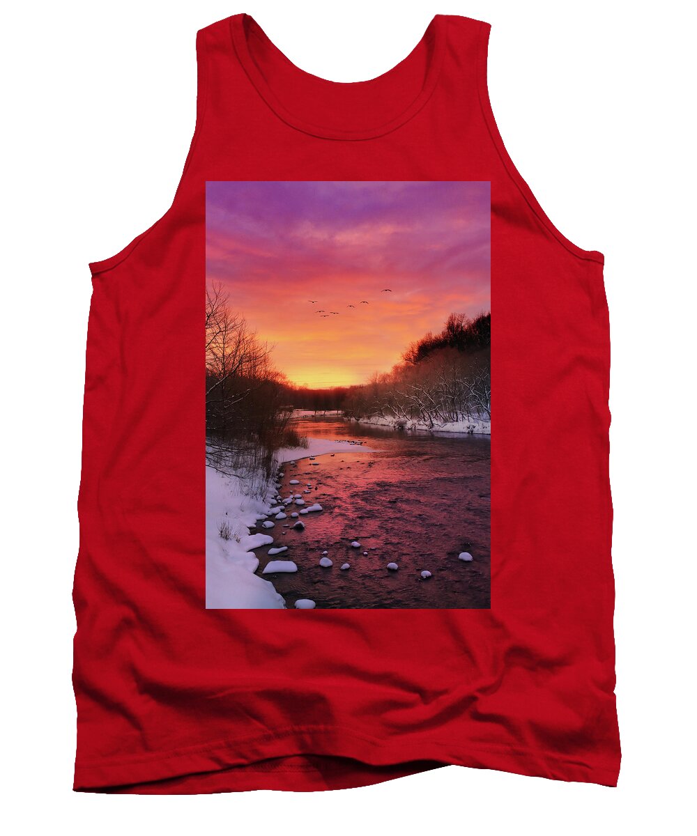  Tank Top featuring the photograph The Gift of a New Day by Rob Blair