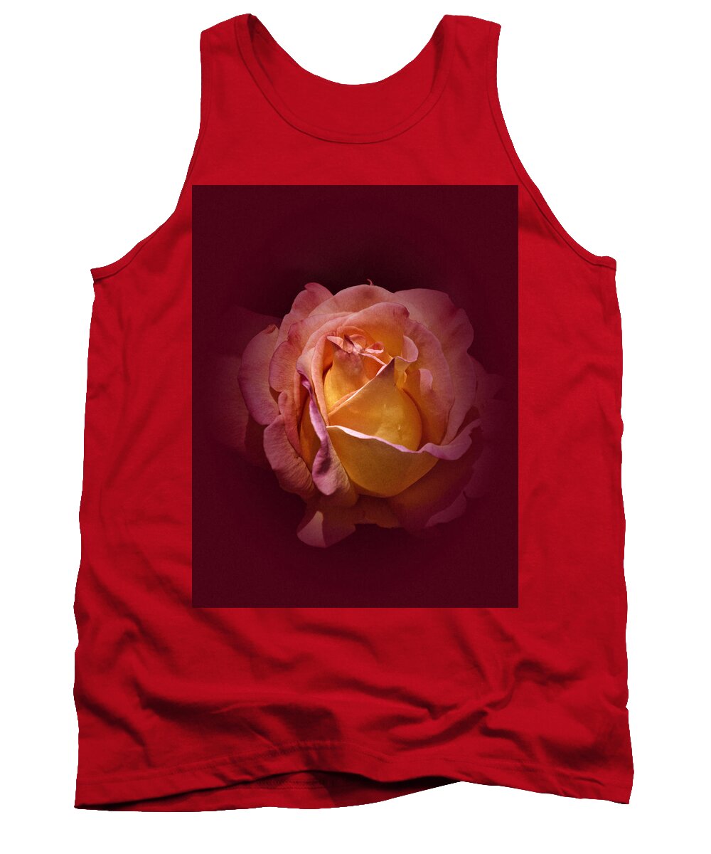 Rose Tank Top featuring the photograph Vintage Rose 2020 by Richard Cummings