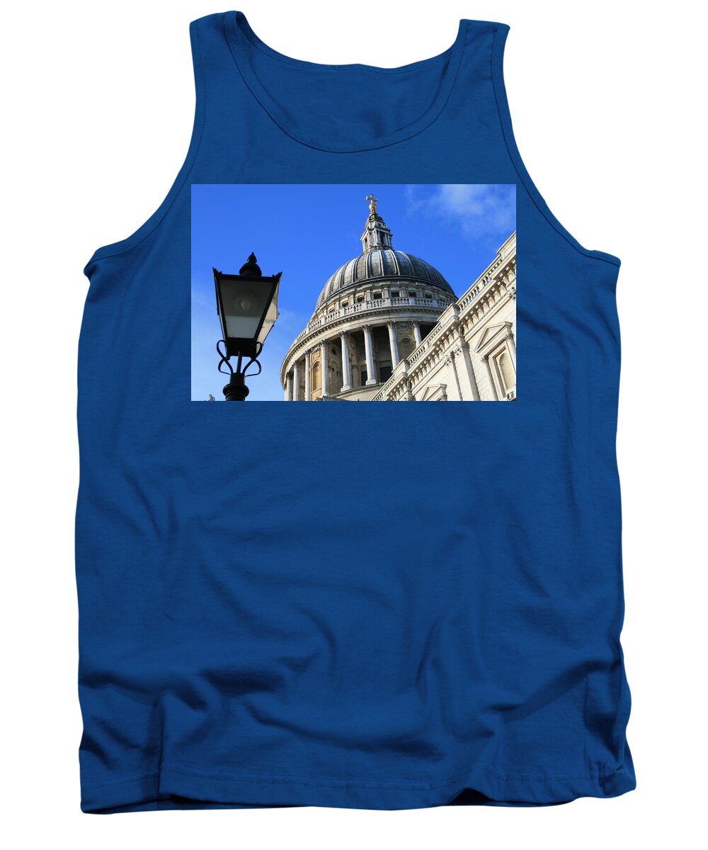 St Paul's Cathedral Tank Top featuring the photograph St Pauls Cathedral #1 by Sue Leonard