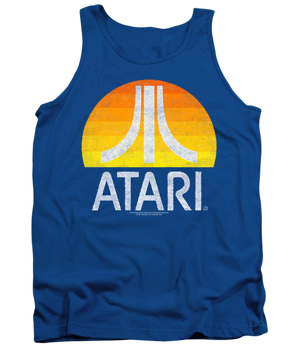  Tank Top featuring the photograph Atari - Sunrise Eroded by Brand A
