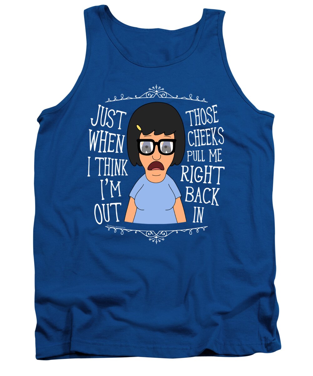  Tank Top featuring the digital art Bobs Burgers - Pull Me In by Brand A